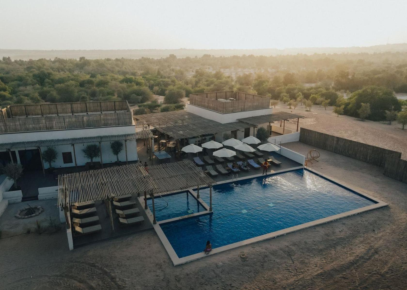 Bab Al Nojoum Al Mugheirah Hotell Al Marfaʼ Eksteriør bilde